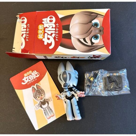Aven Rabbit Maidservant Cat Series Mystery Box Action Figure Blind Box 1 Pack - Picture 3 of 8